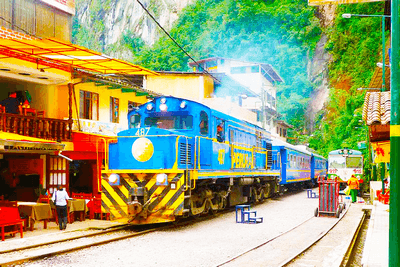 Machu Picchu Tour by train Cusco Peru